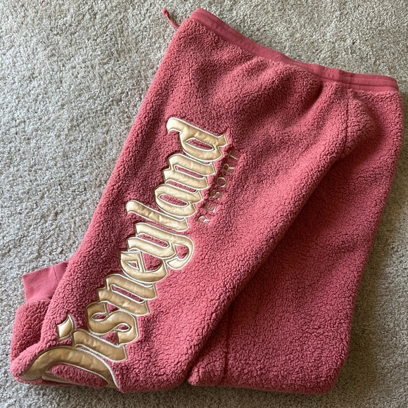 Disneyland Spirit Jersey Brand Sherpa Sweatpants - Picture 2 of 3